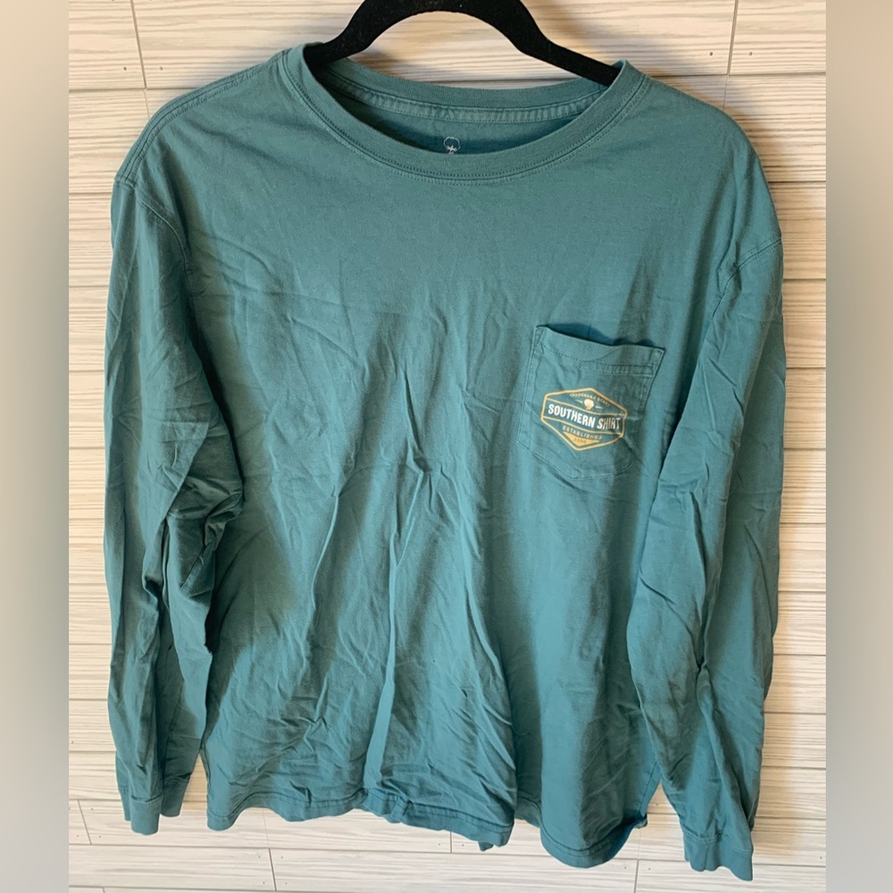 Southern shirt co. Long sleeve with design 100% cotton